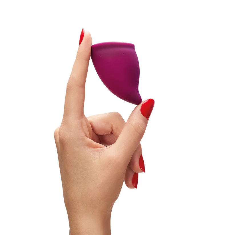 Fun Factory Fun Cup rozmiar B kubeczek menstruacyjny z silikonu medycznego – różowy